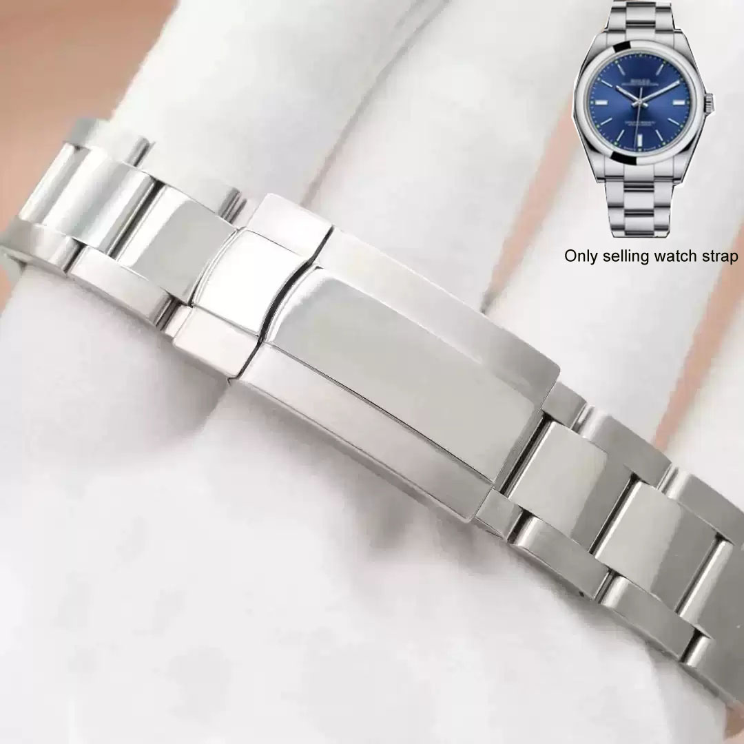 Luxury Watch Class - Pulseira de relógio masculina de aço