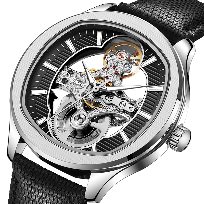 Luxury Watch On Sale - Lnvertido tourbillon design relógio pulseira de