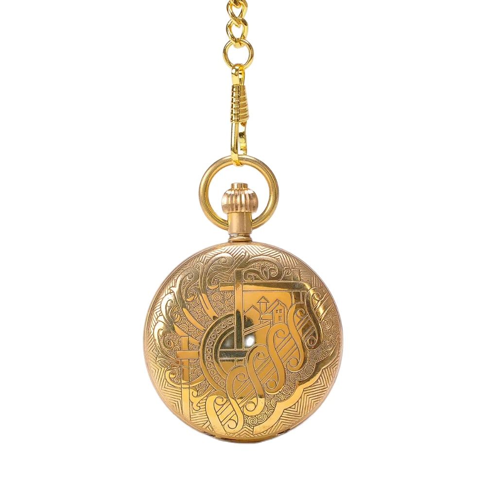 Luxury Watch Nice - Relógio de Bolso Mecânico de Cobre