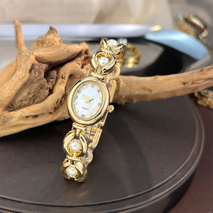 Luxury Watch Vintage - Elegante oval vintage de alta aplicação