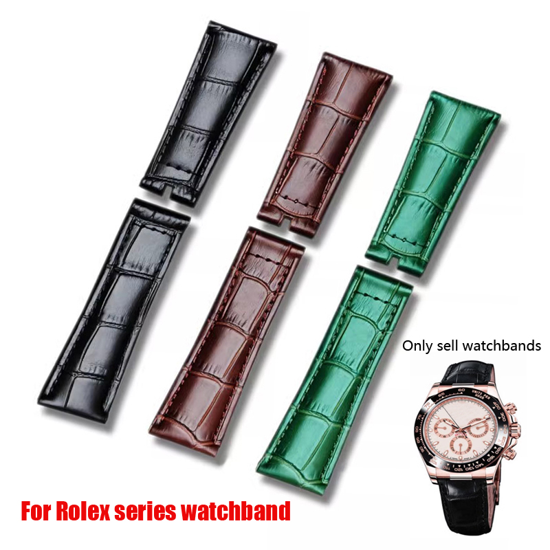 Luxury Watch Class - Pulseira de relógio de couro genuíno