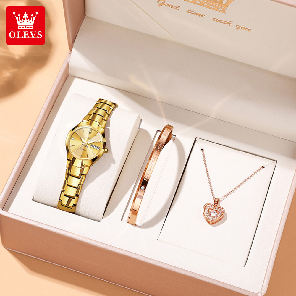 Luxury Watch & Jewellery Recensioni - Olevs senhoras relógio 8697 luxo elegante