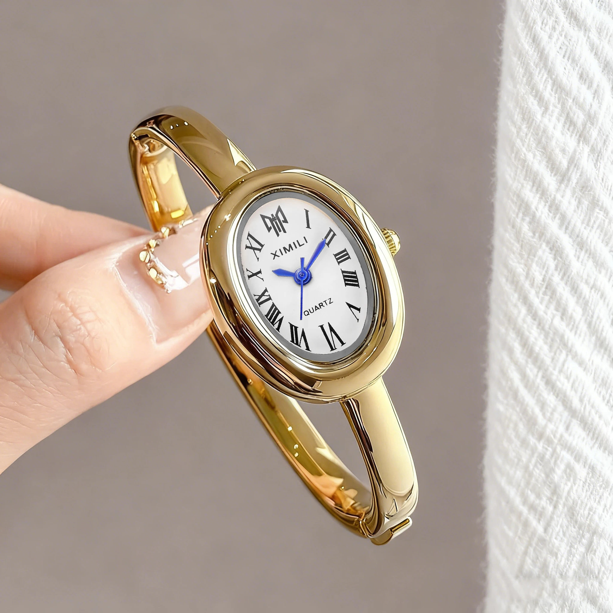 Luxury Watch White - Relógio de Pulso Feminino XIMILI Vintage