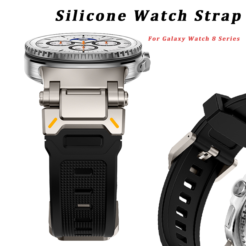Luxury Watch Galaxy - Nova pulseira de borracha para samsung