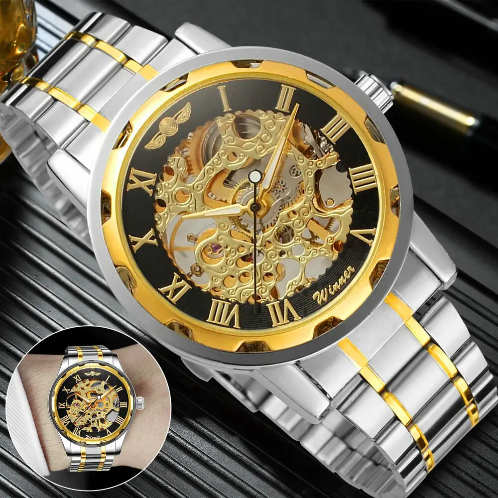 Luxury Watch Nice - Pulseira de aço inoxidável masculino número