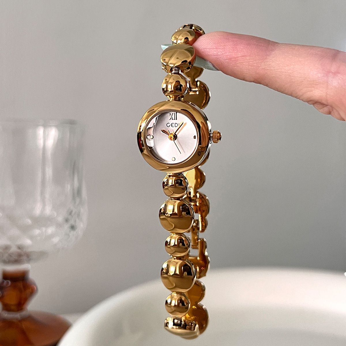 Luxury Watch Vintage - Relógio Feminino de Luxo Leve, Moda,