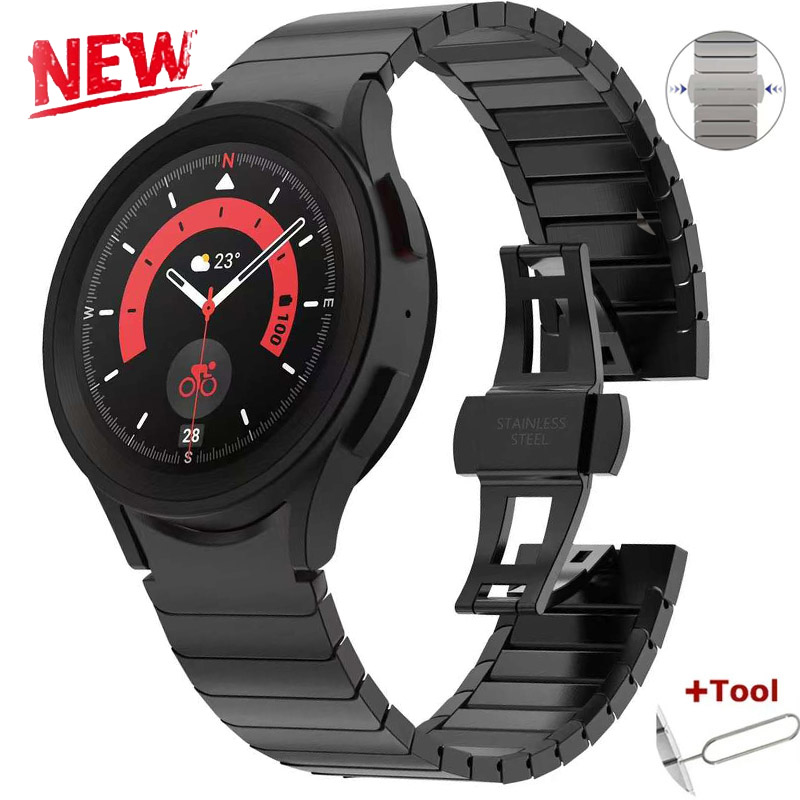 Pulseira de Metal de Aço Inoxi - Luxury Watch Galaxy avaliação e preço