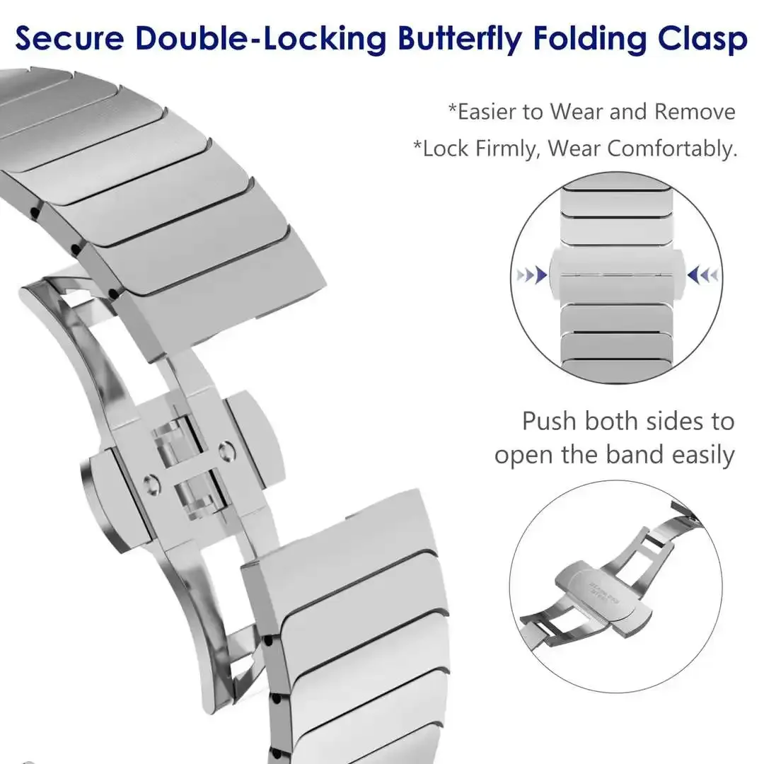 Pulseira de Metal de Aço Inoxi - Luxury Watch Galaxy avaliação e preço