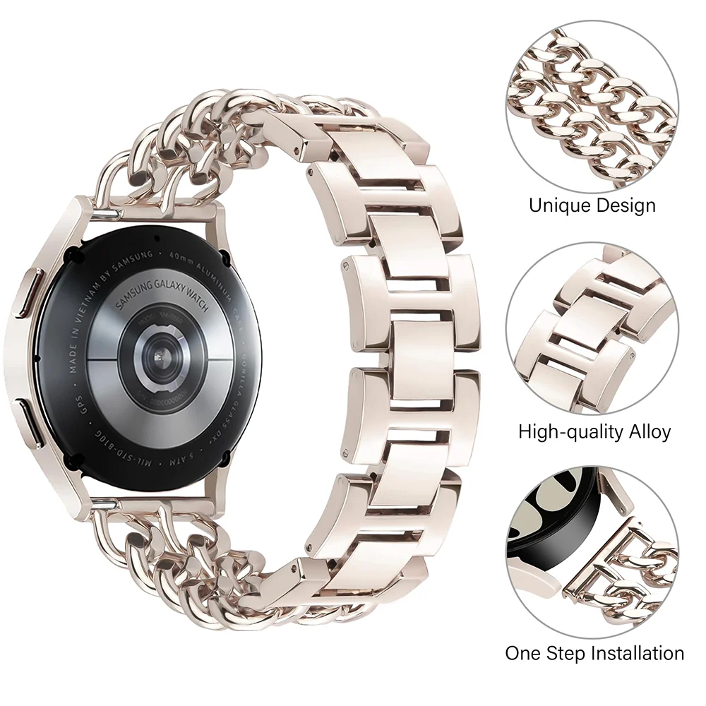 20mm 22mm pulseiras para samsu - Luxury Watch Galaxy avaliação e preço