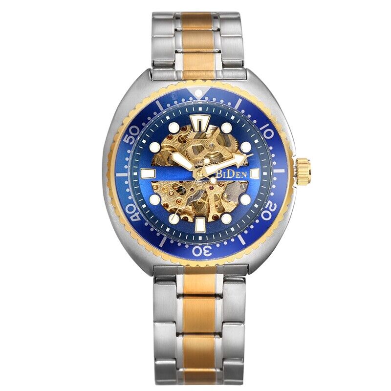 BIDEN-Steampunk Esqueleto Mecâ - Luxury Watch Nice avaliação e preço