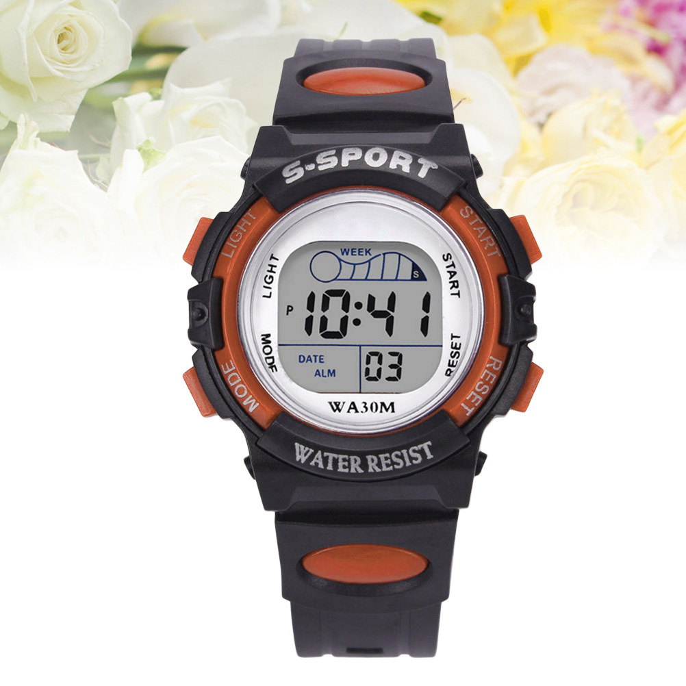 Relógio eletrônico para estuda - Luxury Watch White avaliação e preço