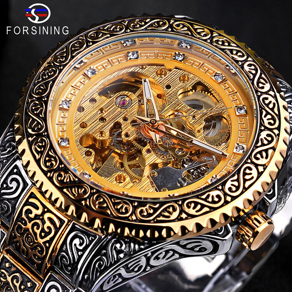 Forsining masculino luxo diama - Luxury Watch Nice avaliação e preço