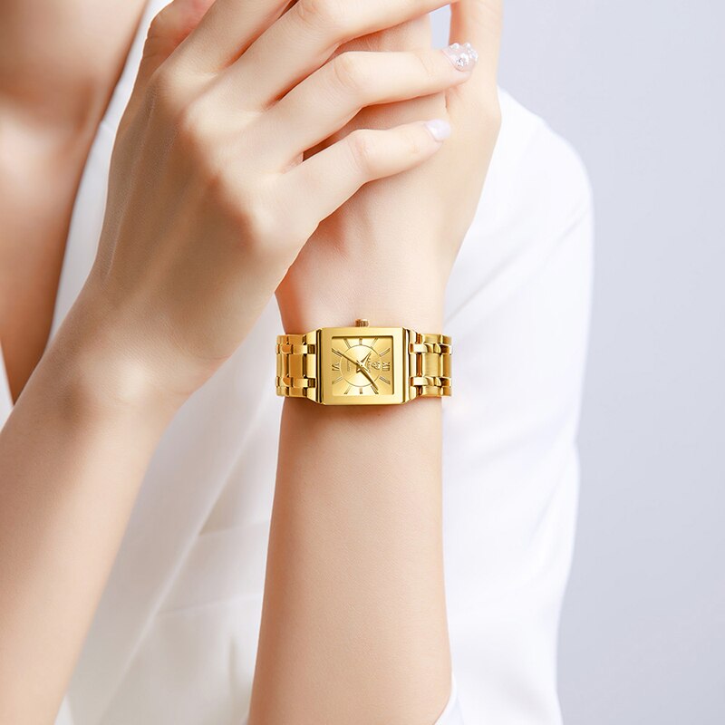 Liebig luxo dourado quartzo re - Luxury Watch News avaliação e preço
