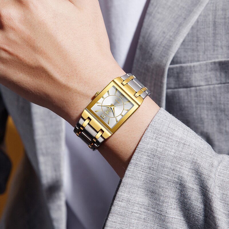 Liebig luxo dourado quartzo re - Luxury Watch News avaliação e preço