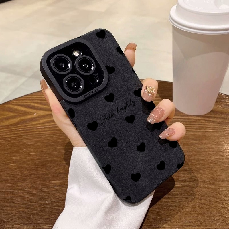 New Luxury Black Love Heart So - Luxury Watch Case avaliação e preço
