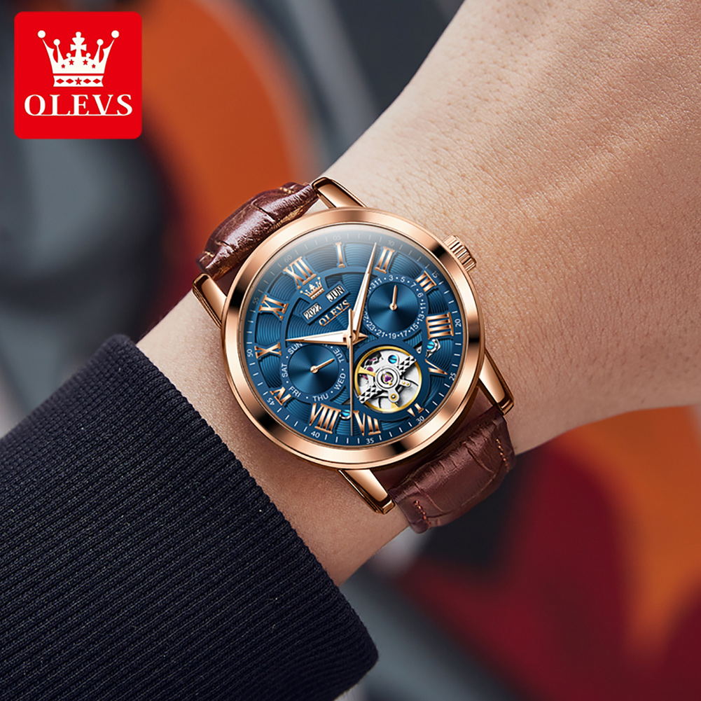 Olevs 6668 marca superior reló - Luxury Watch On Sale avaliação e preço