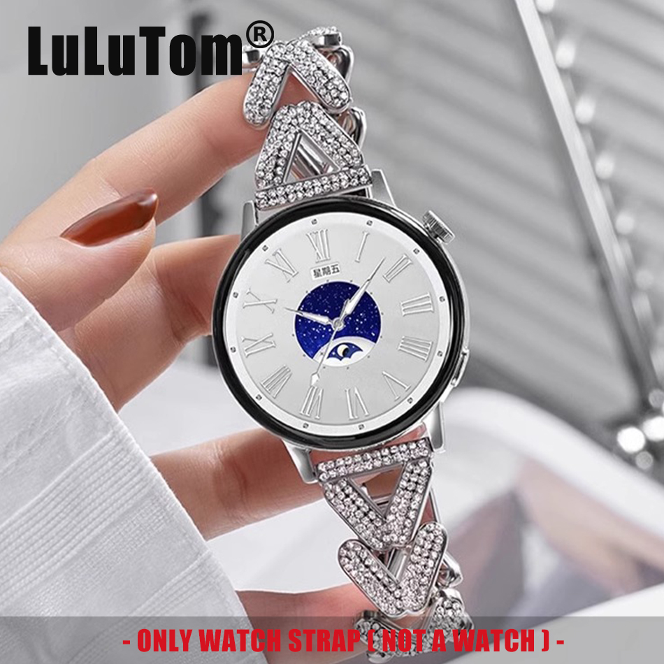 Pulseira de metal de trigo dia - Luxury Watch Galaxy avaliação e preço