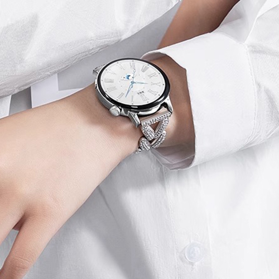Pulseira de metal de trigo dia - Luxury Watch Galaxy avaliação e preço