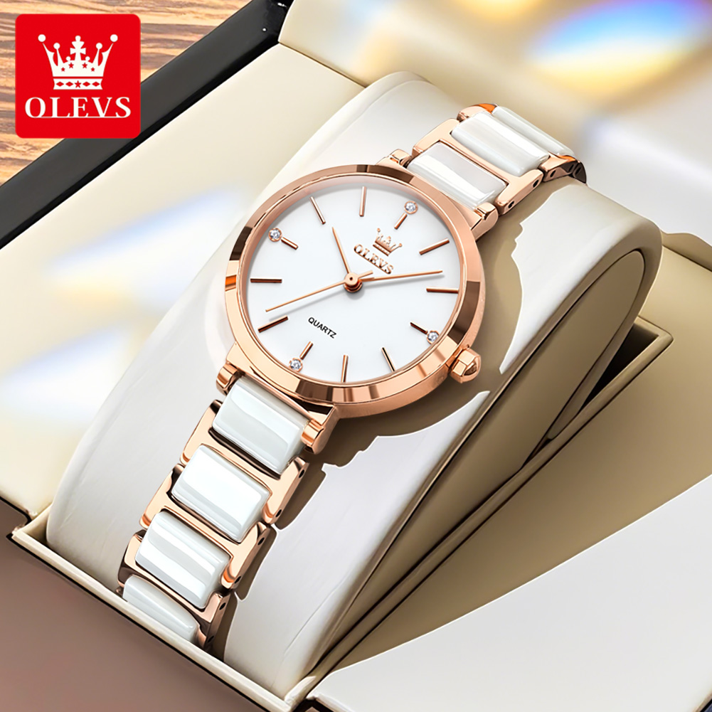Olevs relógio feminino 5877 lu - Luxury Watch Case avaliação e preço