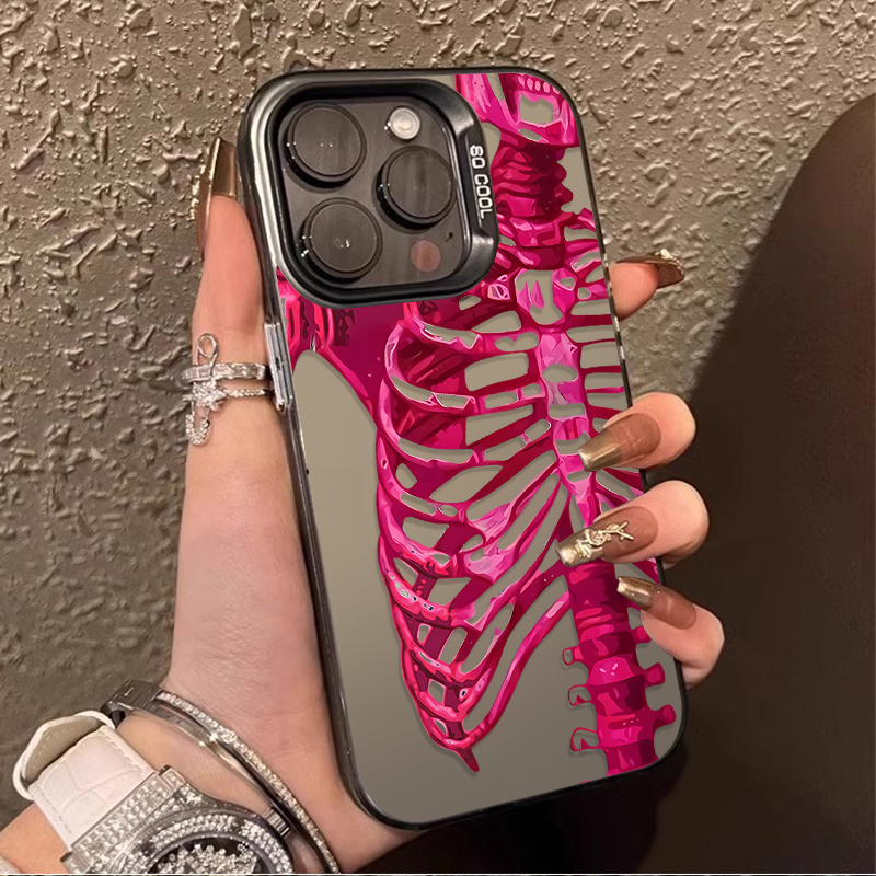 Luxo rosa verde crânio caso de - Luxury Watch Case avaliação e preço