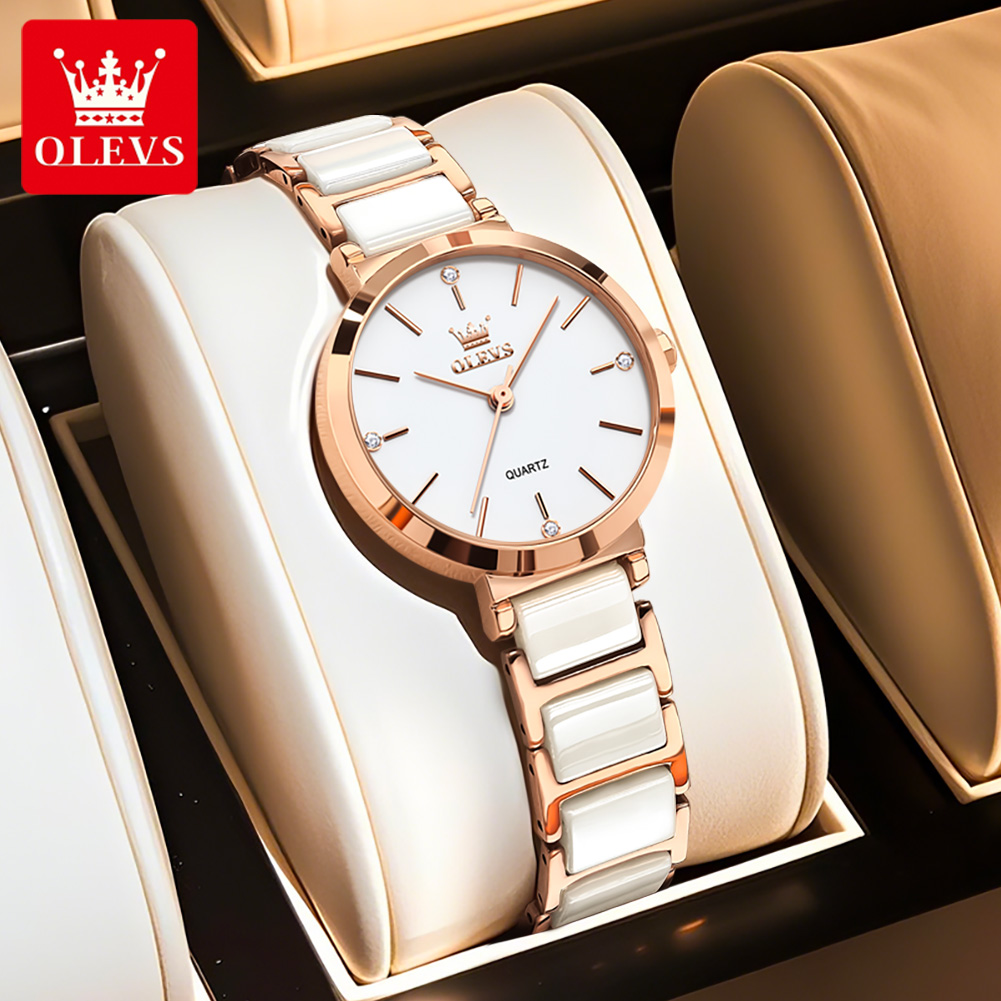 Relógios OLEVS 5877 em Promoçã - Luxury Watch On Sale avaliação e preço