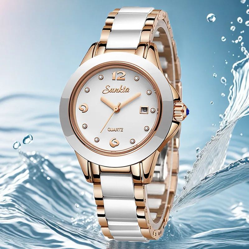 Sunkta moda casual quartzo mul - Luxury Watch & Jewellery Recensioni avaliação e preço
