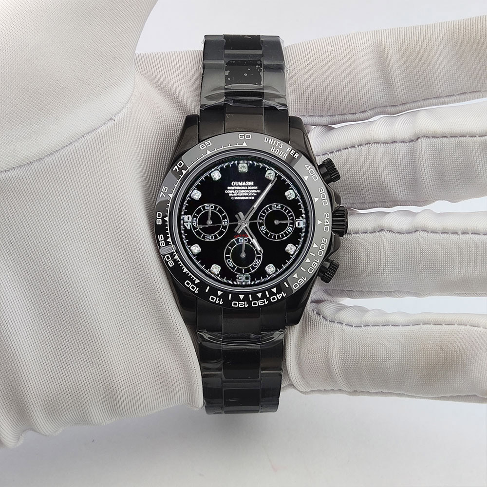 Vk63 relógios 39.3mm relógio d - Luxury Watch Case avaliação e preço