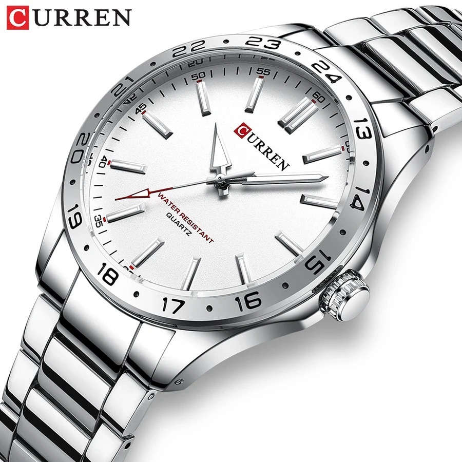 Relógio de Pulso Masculino CUR - Luxury Watch White avaliação e preço