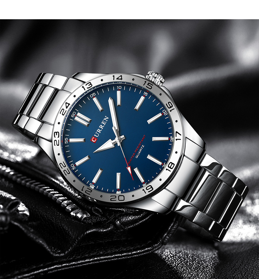 Relógio de Pulso Masculino CUR - Luxury Watch White avaliação e preço