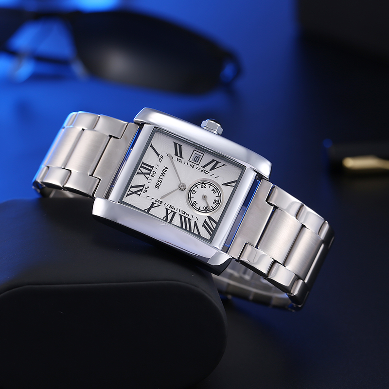Relógio masculino de luxo ouro - Luxury Watch White avaliação e preço