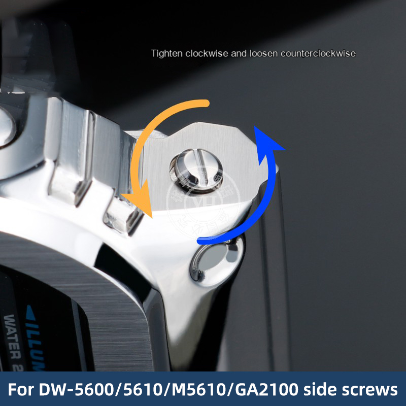 Metal Bisel Parafusos para Cas - Casio Watch G-Shock Ga-2100 avaliação e preço
