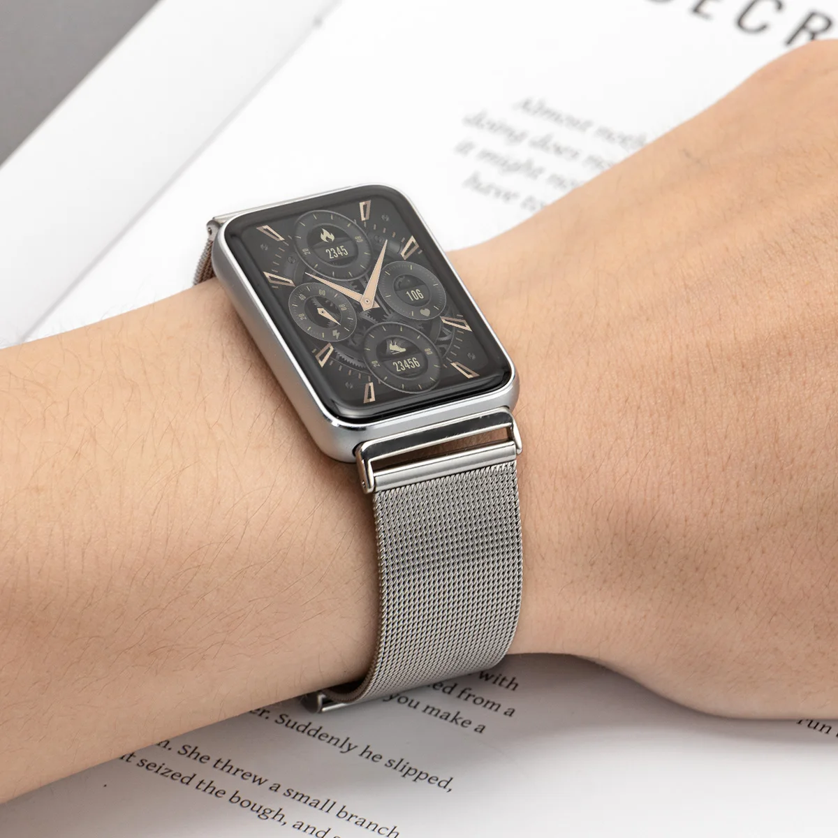 Pulseira de aço inoxidável par - Luxury Watch Galaxy avaliação e preço