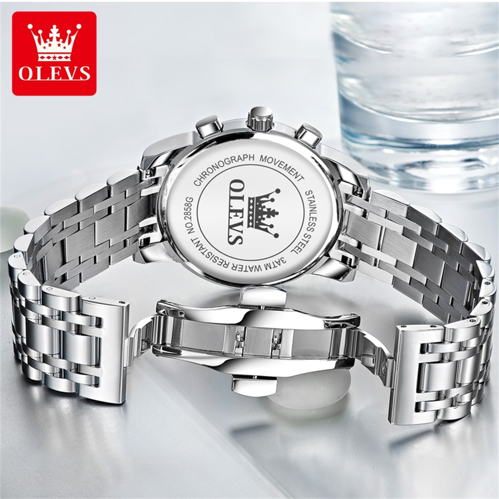 Olevs relógios masculinos popu - Luxury Watch News avaliação e preço