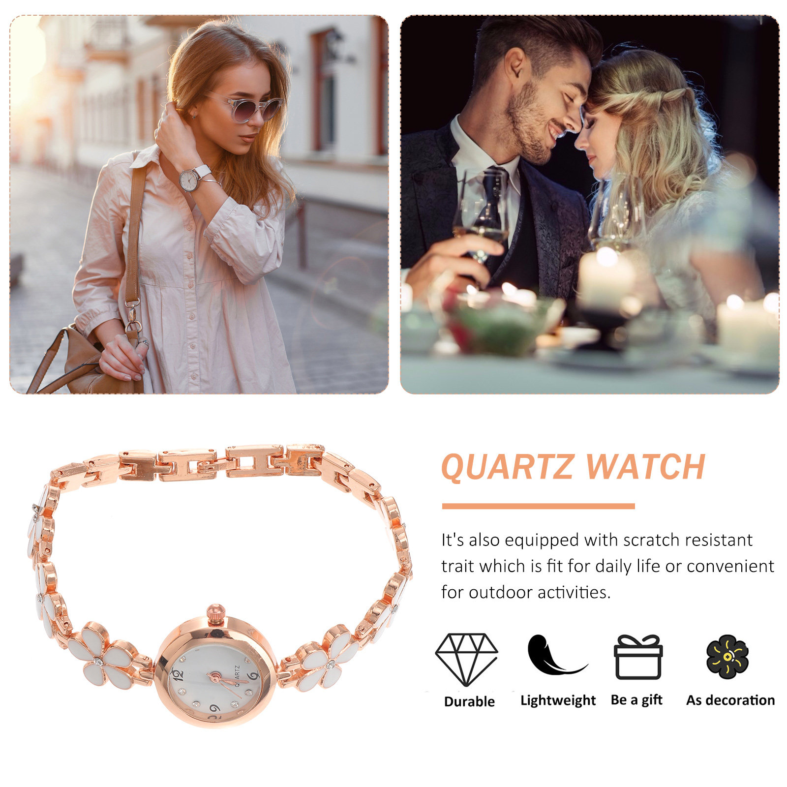 Relógio de Pulso Elegante de Q - Luxury Watch & Jewellery Recensioni avaliação e preço