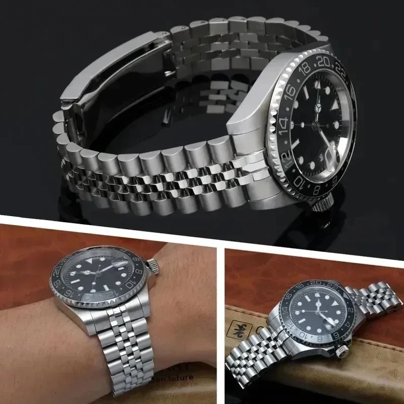 Pulseira jubileu de aço 904 pa - Luxury Watch Class avaliação e preço