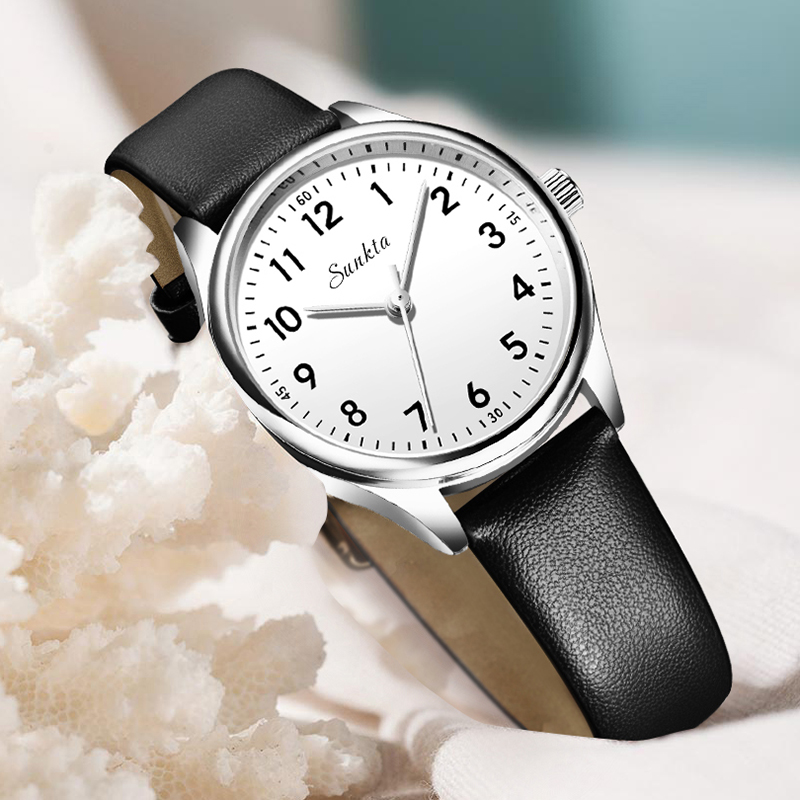 LIGE Simples Moda Feminina Pre - Luxury Watch White avaliação e preço
