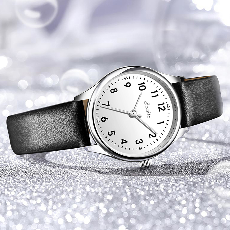 LIGE Simples Moda Feminina Pre - Luxury Watch White avaliação e preço