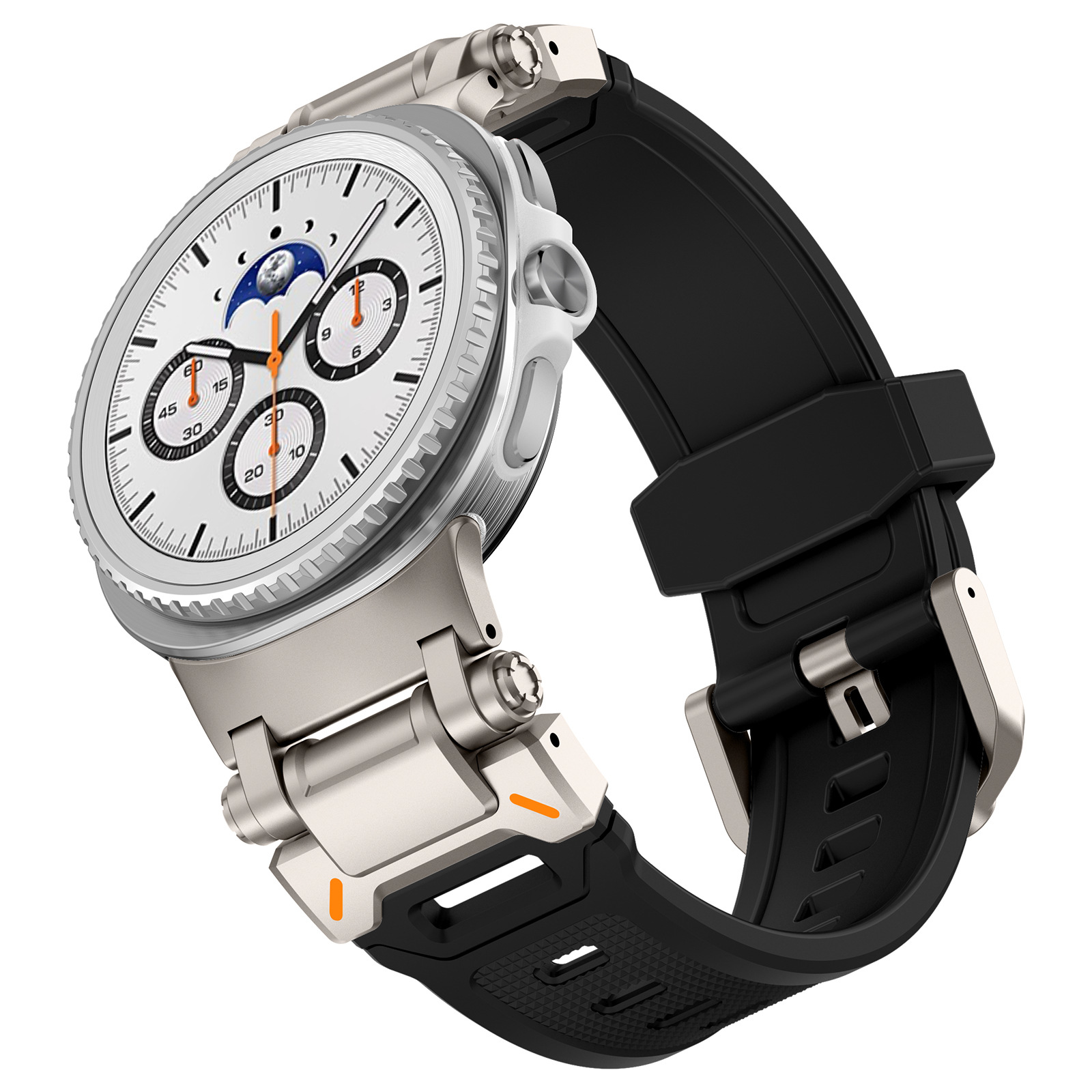 Nova pulseira de borracha para - Luxury Watch Galaxy avaliação e preço