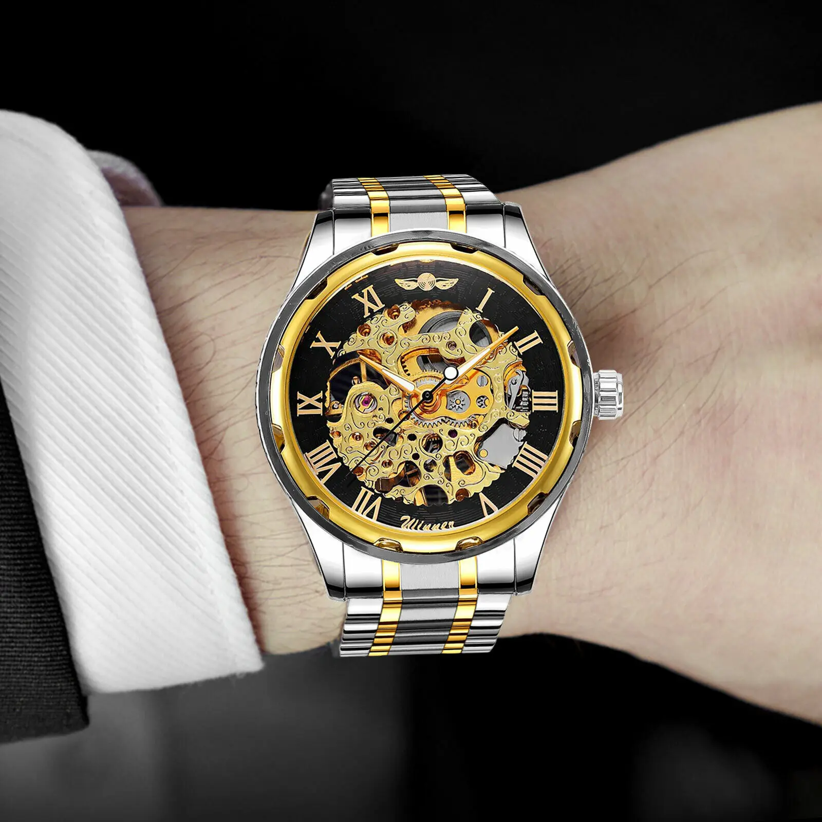 Pulseira de aço inoxidável mas - Luxury Watch Nice avaliação e preço