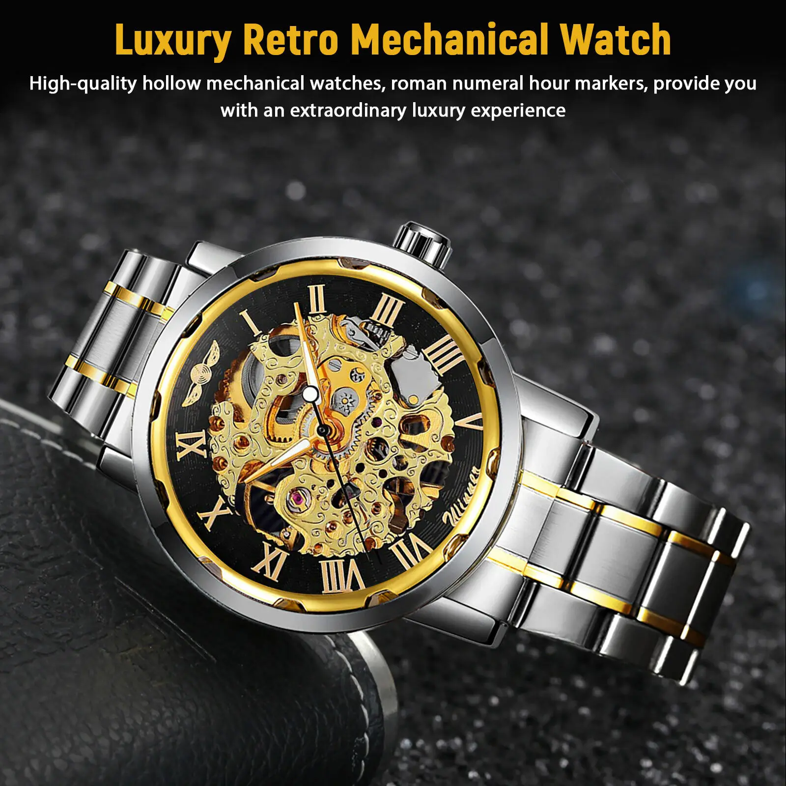 Pulseira de aço inoxidável mas - Luxury Watch Nice avaliação e preço