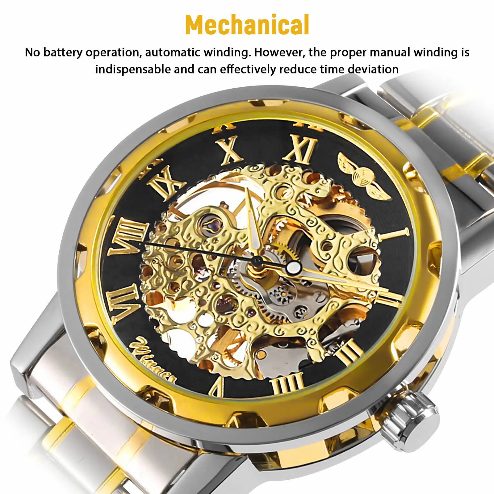 Pulseira de aço inoxidável mas - Luxury Watch Nice avaliação e preço