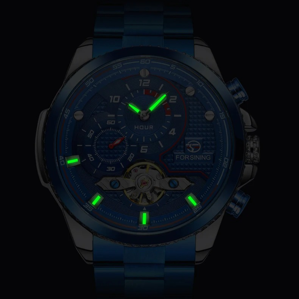 Marca de luxo azul masculino r - Luxury Watch Nice avaliação e preço
