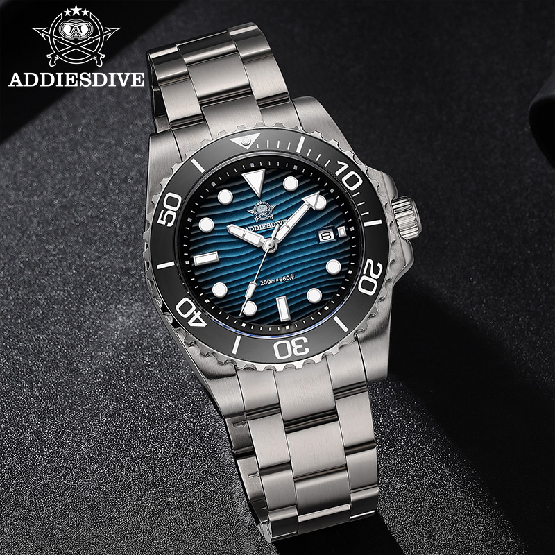 Addiesdive relógio de quartzo  - Luxury Watch Case avaliação e preço
