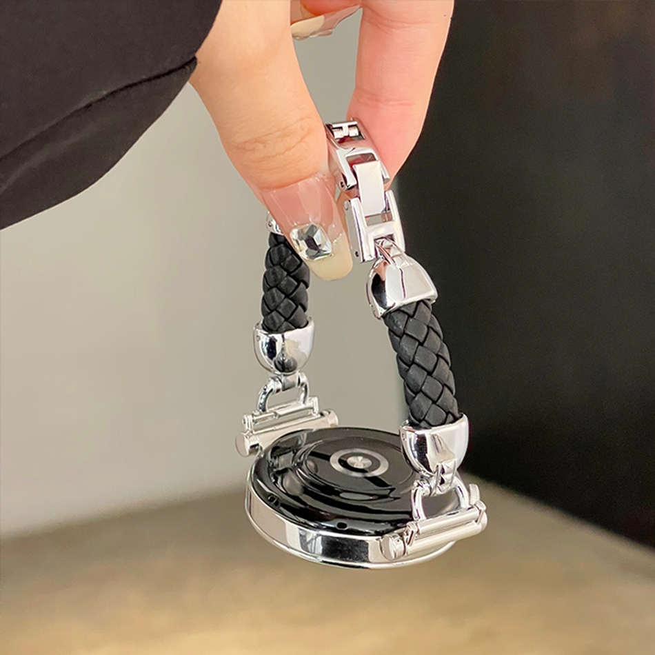 Pulseira de couro de metal par - Luxury Watch Galaxy avaliação e preço