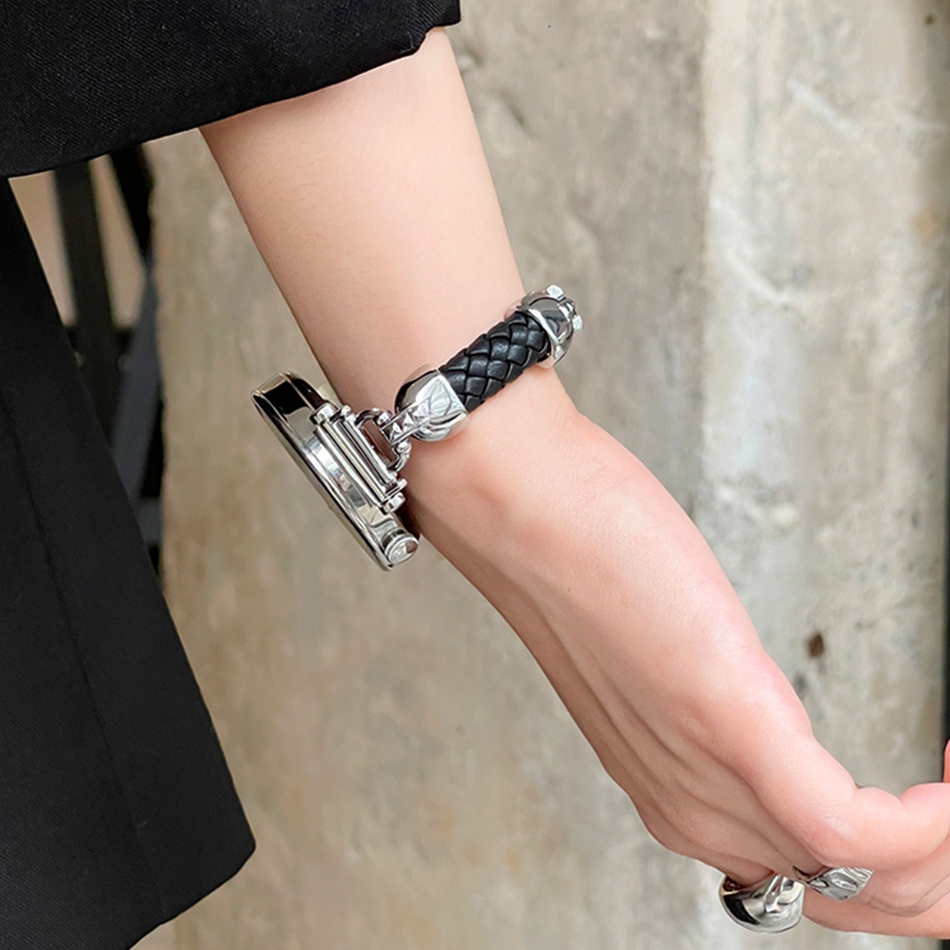 Pulseira de couro de metal par - Luxury Watch Galaxy avaliação e preço