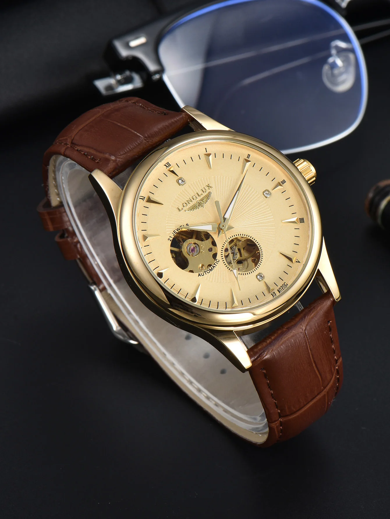 Relógio Automático LONGLUX Est - Luxury Watch On Sale avaliação e preço